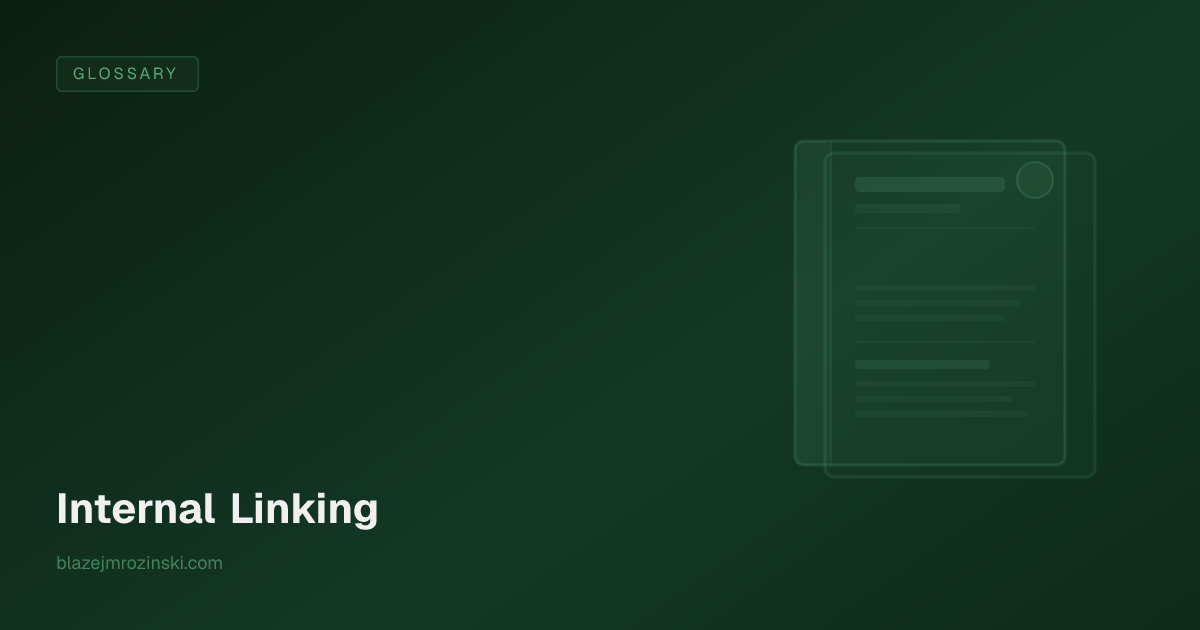 Internal Linking